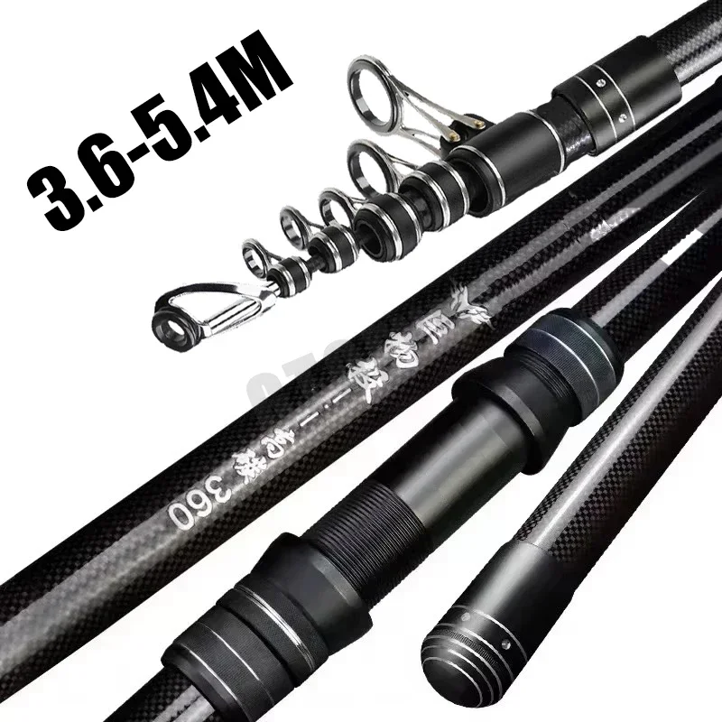 Удочка телескопическая 3.6м 4. – обзор и цена Fishing Rod Surf