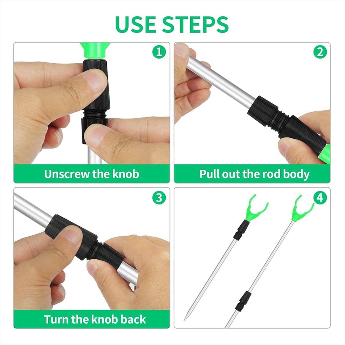 [ГОРЯЧАЯ РАСПРОДАЖА] Держатель – обзор и цена Fishing Rod Telescopic