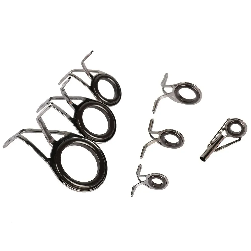7 шт./компл. комплект для ремо – обзор и цена Fishing Rod Guide Replacement